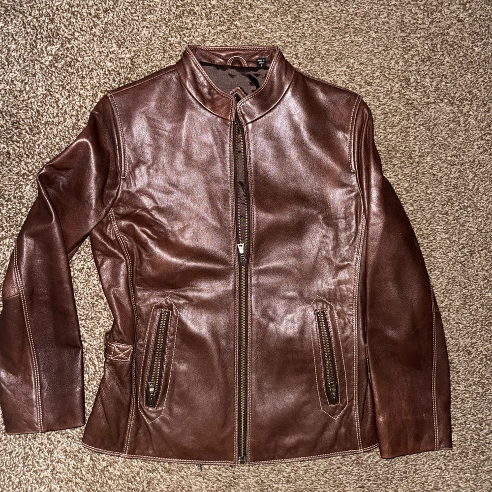 TIBOA Leather Women's Jacket